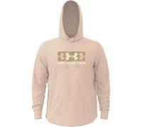 UNDER ARMOUR Rival Terry-Fleece Logo Hoodie Herren 299 - city khaki/bayou/sonic yellow S
