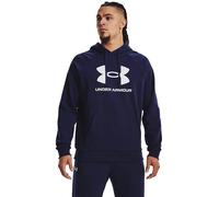 UNDER ARMOUR Rival Fleece Logo Hoodie Herren 410 - midnight navy/white M