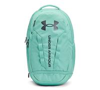 Under Armour Hustle 5.0 Backpack, (361) Neo Turquoise/Neo Turquoise/Metallic Green Grit, One Size Fits All
