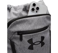 UNDER ARMOUR Hustle Turnbeutel 025 - castlerock/black/black
