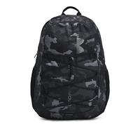 Under Armour Hustle Sport Rucksack, (023) Schwarz/Schwarz/Metallic-Schwarz, Einheitsgröße