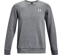 Under Armour Icon Fleece Crew pitch gray medium heather white S
