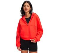 Under Armour Icon Fleece Halfzip Hoody Damen-rot, rot