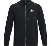 Under Armour Kapuzenjacke Essential Fleece Full Zip Herren schwarz/weiß S
