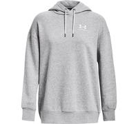 UNDER ARMOUR Essential OverSized Fleece Hoodie Damen 012 - mod gray light heather/white XS
