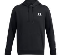 UNDER ARMOUR Icon Fleece Taping Hoodie Herren 001 - black/white XL