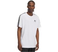 UNDER ARMOUR Icon Heavyweight Taping T-Shirt Herren 100 - white/black XXL