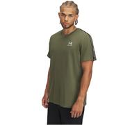 UNDER ARMOUR Icon Heavyweight Taping T-Shirt Herren 390 - marine od green/white 4XL