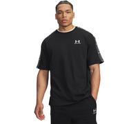 Under Armour Icon HWT Tee Taped black white (008) XXL