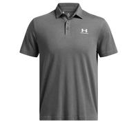 Under Armour - Icon Polo Polohemd - Castlerock Light Heather/White XL