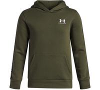 UNDER ARMOUR Icon Taping Fleecehoodie Jungen 391 - marine od green/black/white L (149-160 cm)
