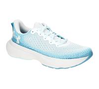 Under Armour Infinite Damen-Sneaker, (105) Weiß/Etherblau/Weiß, 12