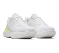 UNDER ARMOUR Infinite Laufschuhe Damen 106 - white/distant gray/high vis yellow 38