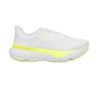 Under Armour Damen Infinite Pro 2 Laufschuhe Neutralschuh White/High Vis Yellow/High Vis Yellow - Weiß 40,5