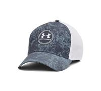 Under Armour ISO-Chill Driver Mesh Caps für Herren, (044) Regengrau/Weiß, L/XL