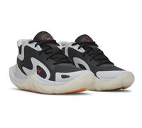 Under Armour GS JET '25 gray team orange (014) 6.5