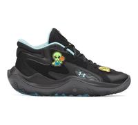 UNDER ARMOUR Jet '25 Patches Basketballschuhe Kinder 001 - black/sky blue/black 40