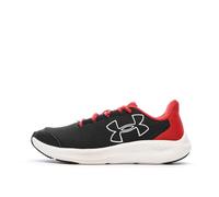 Under Armour - - Jungen BGS Charged Pursuit 3 Bl Sneakers, Kolorit Black/Red/White (001), Größe: 39 EU