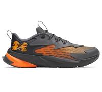 Under Armour Jungen Grundschule Scramjet 7, leichter Turnschuh für die Schule, Jungenschuhe mit Schnürsenkeln, atmungsaktive Kindersportschuhe mit Leder,Anthracite / Jasper Blue / Squad Orange,37.5
