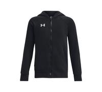 UNDER ARMOUR Rival Fleece Kapuzenjacke Jungen 001 - black/white XS (122-127 cm)