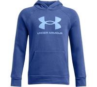 Under Armour Kinder Kapuzensweat UA Rival Fleece Hoodie Big Logo XL Tech Blue (1379791)