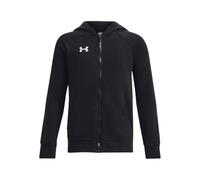 Under Armour Kapuzenjacke Rival Fleece Schwarz/Weiß Jungen XS (122-127 cm)