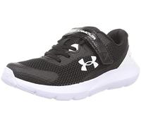 Under Armour Jungen Surge 3 Laufschuhe, Schwarz Weiß Weiß, 31 EU, 47.5