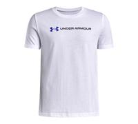 Under Armour B Logo Wordmark SS white team royal (100) XS