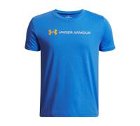 Under Armour Jungen T-Shirt UA B LOGO WORDMARK SS 1389963-402 149-160 Blue Atlantis
