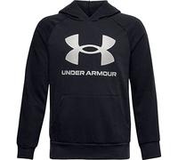 Under Armour RIVAL FLEECE HOODIE Jungen Hoodie, schwarz, größe XS yxs