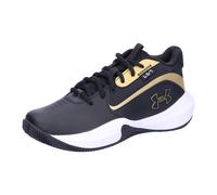 UNDER ARMOUR GS Lockdown 7 Basketballschuhe Kinder 001 - black/black/metallic gold 37.5