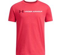 UNDER ARMOUR Kinder Hemd UA B LOGO WORDMARK SS (1380747) L LAVA RED