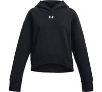 UNDER ARMOUR Kinder Kapuzensweat UA RIVAL FLEECE CROP HOODIE (1379517) XL BLACK
