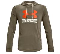 Under Armour -Konkurrent Terry Mens Green Logo Hoodie L