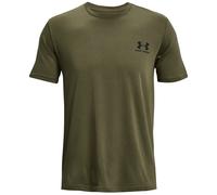 Under Armour - Left Chest Logo T-Shirt - Marine OD Green/Black 3XL