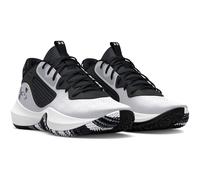 UNDER ARMOUR Lockdown 6 Basketballschuhe Kinder 101 - white/black/black 38.5