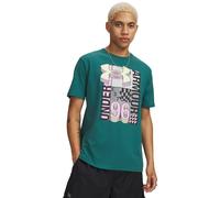 UNDER ARMOUR Logo Collage T-Shirt Herren 338 - rack green/fade green XL