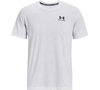 Under Armour Logo EMB Heavyweight T-Shirt Herren in weiß