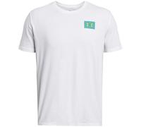 UNDER ARMOUR Logo Trainingsshirt Herren 100 - white/black XL