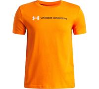UNDER ARMOUR Logo Wordmark T-Shirt Jungen 808 - outrageous orange/white L (149-160 cm)