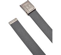 Under Armour Herren Stretch Webbing Belt, strapazierfähiger, elastischer Hosengürtel, verstellbarer Gürtel mit Wendedesign und Klemmschnalle,Castlerock/Black/Silver,OSFM