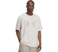 Under Armour M HW OS Branded SS white city khaki (110-299) XS