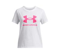 Under Armour Mädchen T-shirt UA BIG LOGO SS 1389756-100 147-158 White