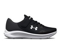 Under Armour Girls' Pre-school UA Pursuit 3 AC Running Shoes black -jet gray white (001-100) 11K