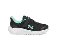 Under Armour Mädchen UA GPS Pursuit 4 AC Laufschuhe, Black/Comet Green/Comet Green