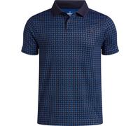 Under Armour UA Matchplay Printed Polo T-Shirt L blau