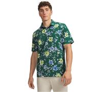UNDER ARMOUR Matchplay Printed Poloshirt Herren 312 - campus ivy/blue fog/academy XL
