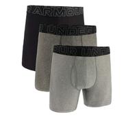 Herren-Boxershorts Under Armour PERF TECH 6IN (3-PACK) grau 1383878-035 - M