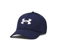 Under Armour Men's Blitzing Low Stretch Fit Cap - Midnight Navy / / White - M/L