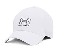 Under Armour Mens Caps Men's Ua Iso-Chill Driver Mesh Cap, Wht, 1369804-100, L/XL